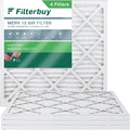 Air MERV AC Furnace 13 HVAC 20x20x1 (4-Pack) Filterbuy Filters Pleated