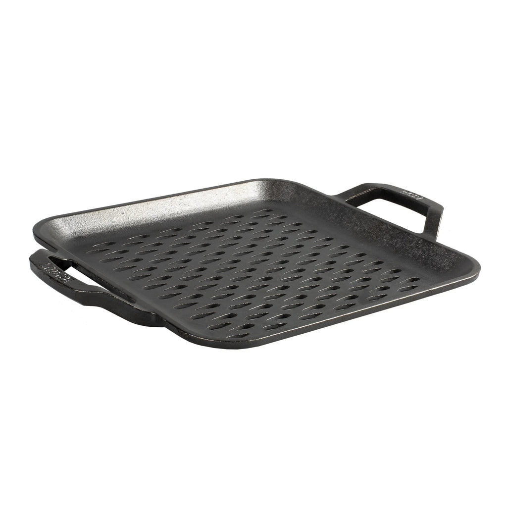 Lodge LC11SGT 11 Grill Topper inch Iron Cast Square