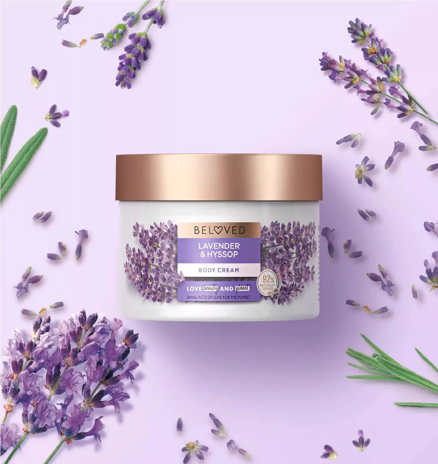 '- 2 Lavender Ounces) (20 Jar Beloved Body 10 & oz x Lotion Cream Hyssop Total