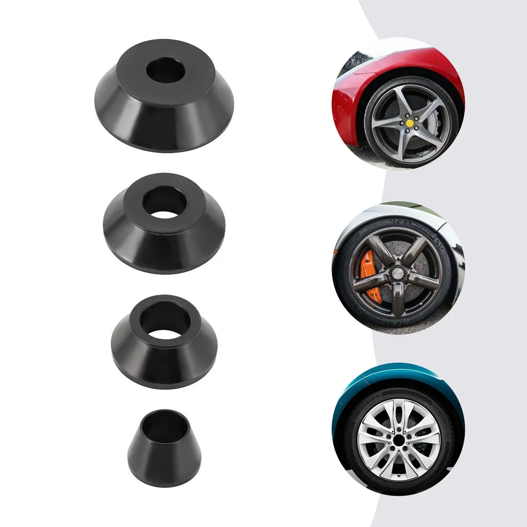 Tire Kit Taper 36mm 4 Adapter Wheel Balancer Sizes Cone Set Cones Cones Balancer