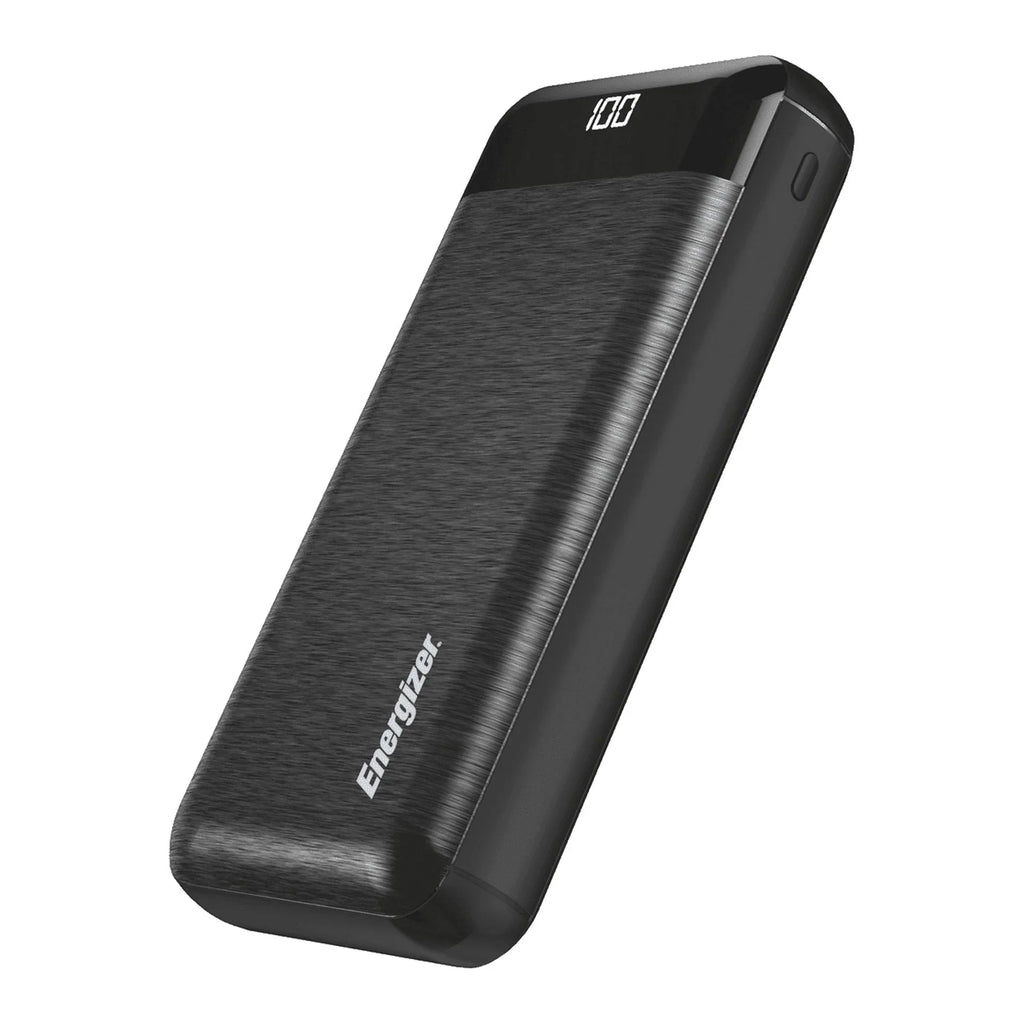 Energizer Black, Power 20,000 UE20058 Max mAh Bank,