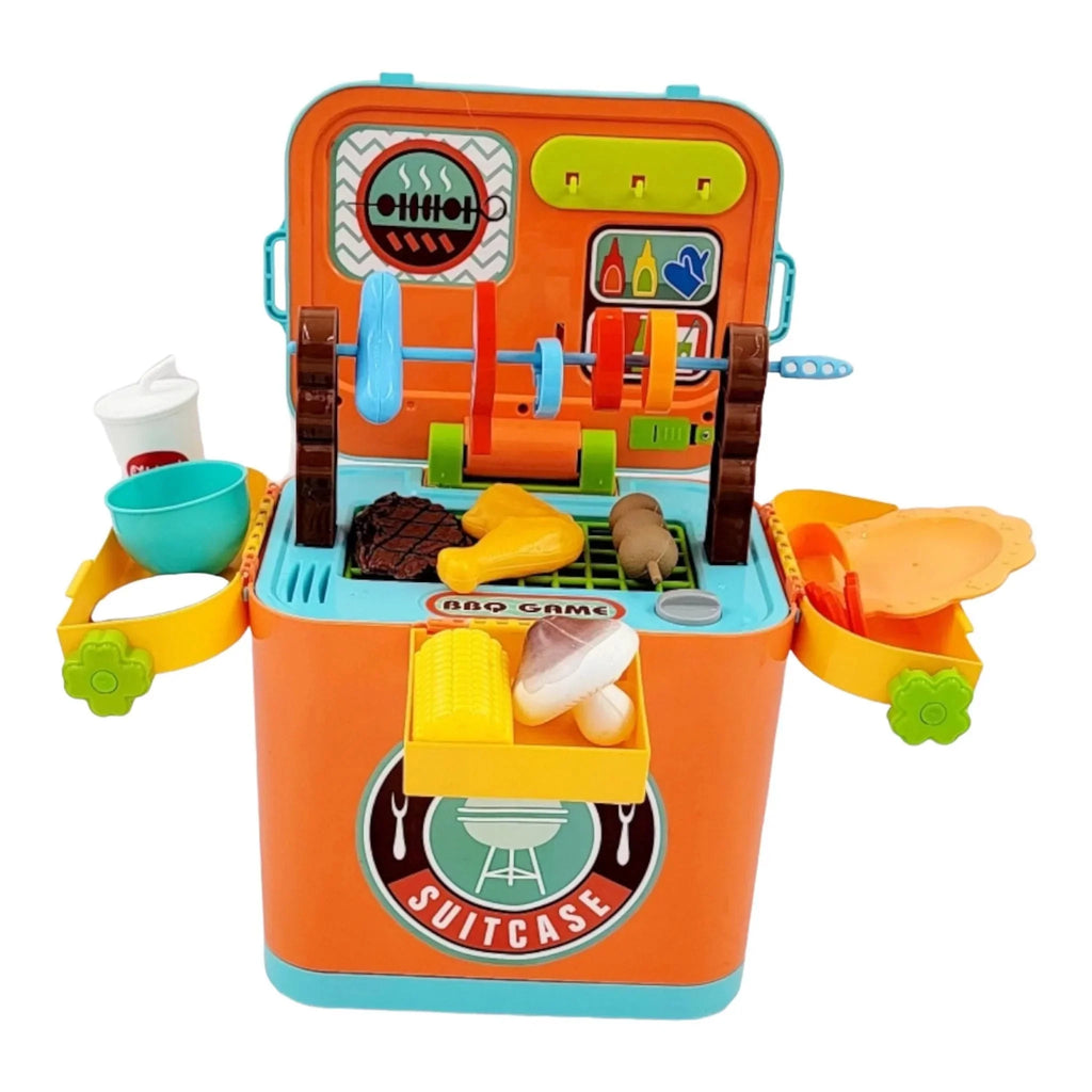 Pretend Outside Set 3+ Toy for Grill Ages Play Pack n GN Kitchen Interactive Kids BBQ Play Universe