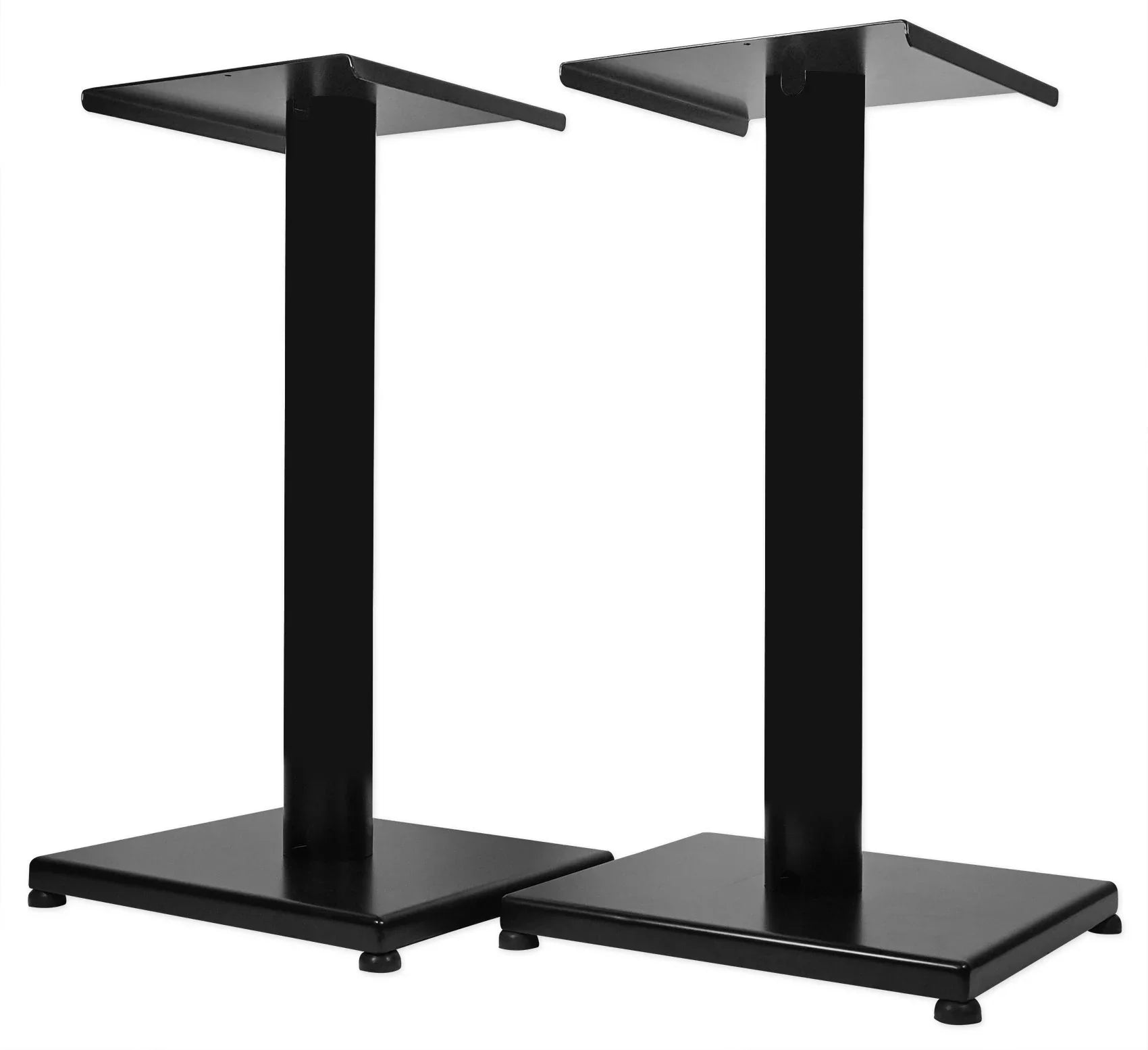 and 29" Stands Studio Monitor Speaker RS29B - Rockville Pair Black Steel Bookshelf
