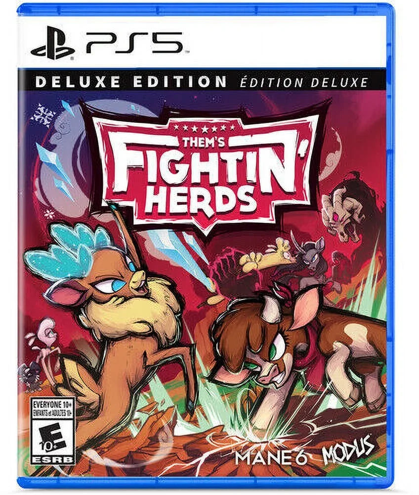 Deluxe [New for Game] PlayStation 5 Them's Edition Herds: Video Playstation Fightin'