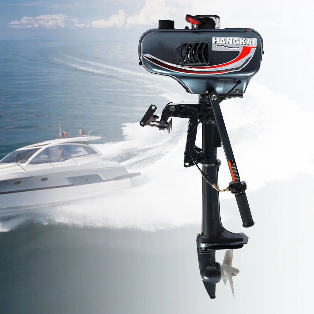10 Km 2-Stroke System H / Motor Engine Outboard Boat CDI Fishing Petrol 3.5HP