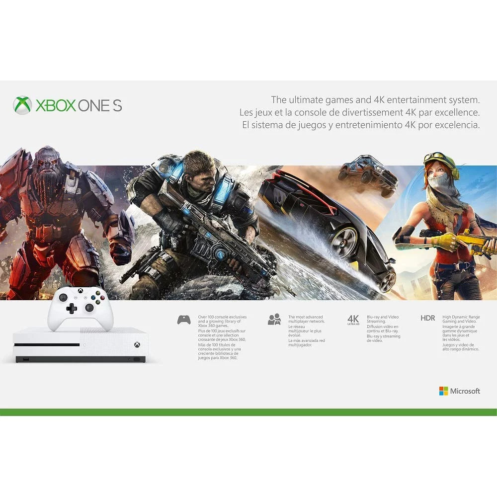 Columbia, Wireless Controller Console One White with 500GB - One Xbox Used S Xbox