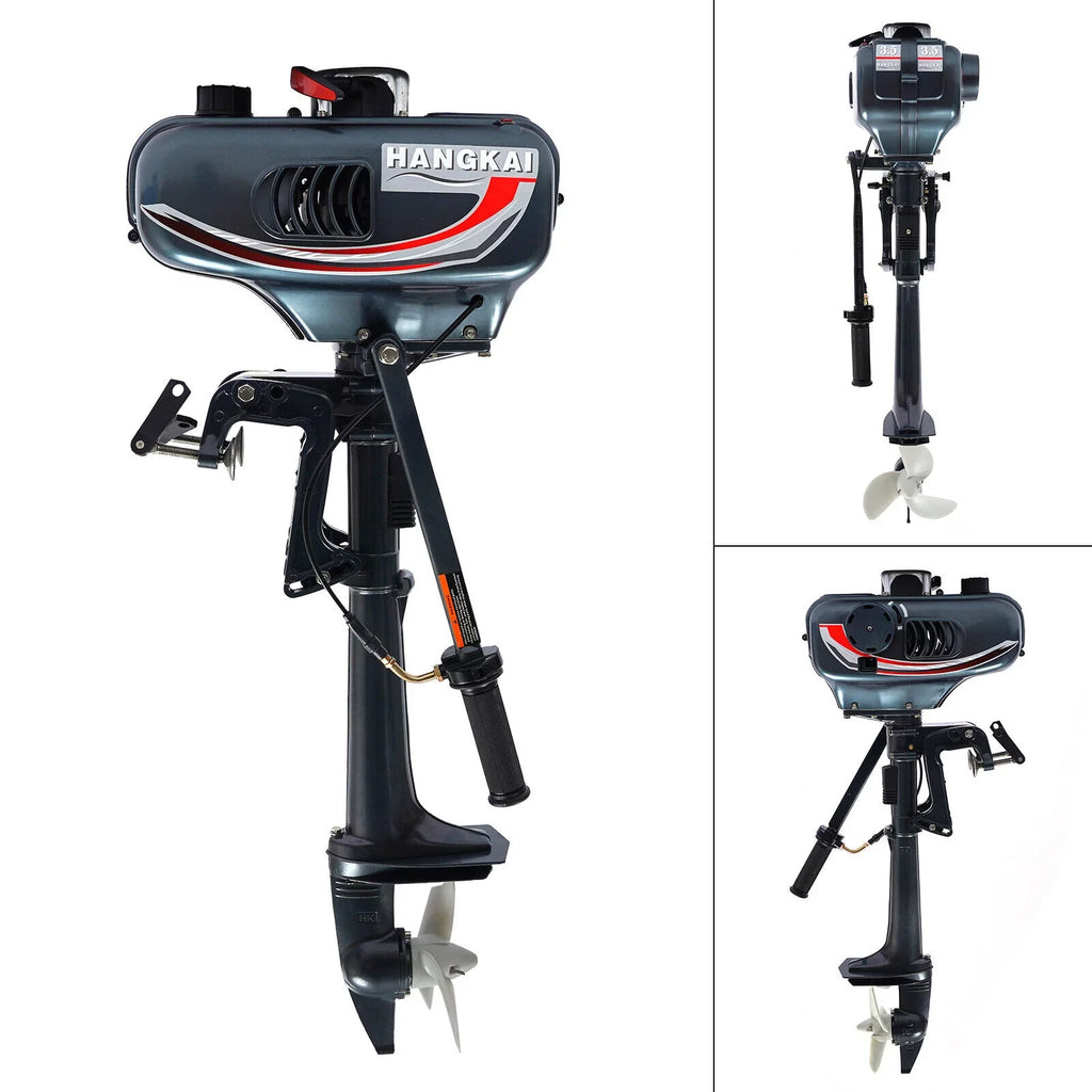 10 Km 2-Stroke System H / Motor Engine Outboard Boat CDI Fishing Petrol 3.5HP