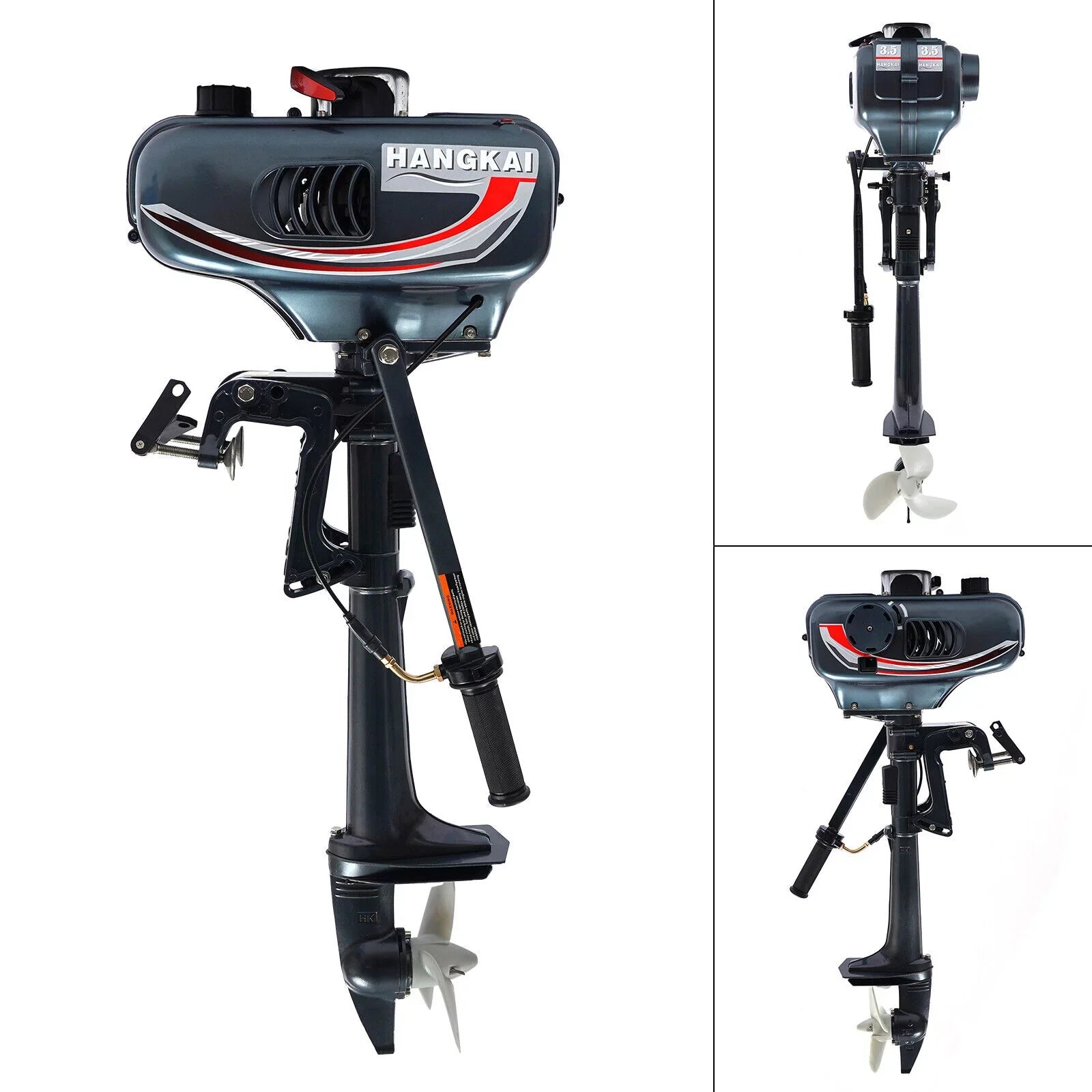 10 Km 2-Stroke System H / Motor Engine Outboard Boat CDI Fishing Petrol 3.5HP