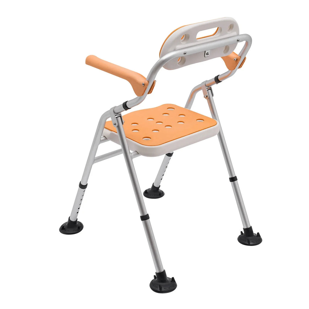 330lb Bath Adults Shower Bench for Tub Seat Handicap Stool Seniors Chair Folding