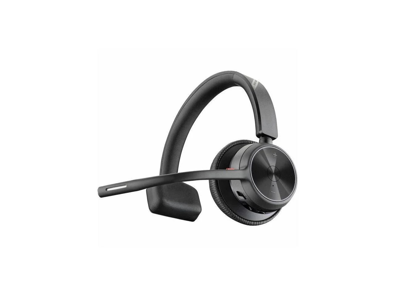 Ear-cup - - Assistant - - Wireless - 298.6 Headset kHz Voyager Hz - Electret Mono - - Charge Bluetooth with Monaural Over-the-head, - - Poly Google 20 Siri, ft 20 On-ear USB-C Condense... - 4310 Stand