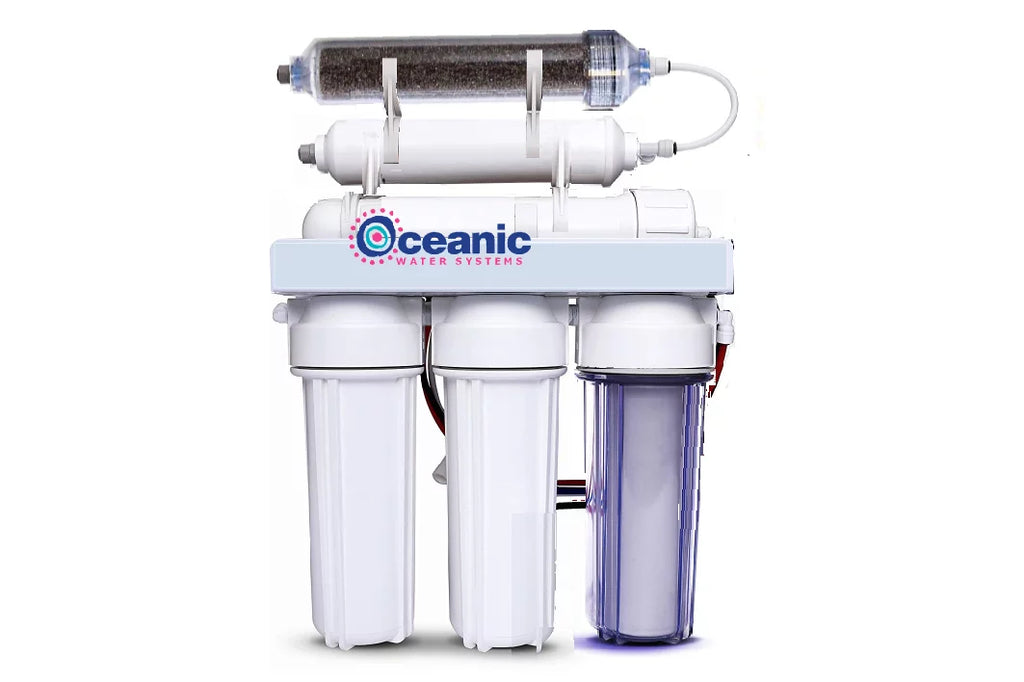 Aquarium + TDS / 0 Deionization) Outlet Portable Filtration Reef (Drinking Osmosis Reverse 75 Use | GPD Water Dual System