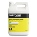 Professional Coastwide Scent, 4/carton Concentrate, Neutral 1 Gal Eco-id Multi-purpose Cleaner Bottle, 64 Citrus CW640001-A