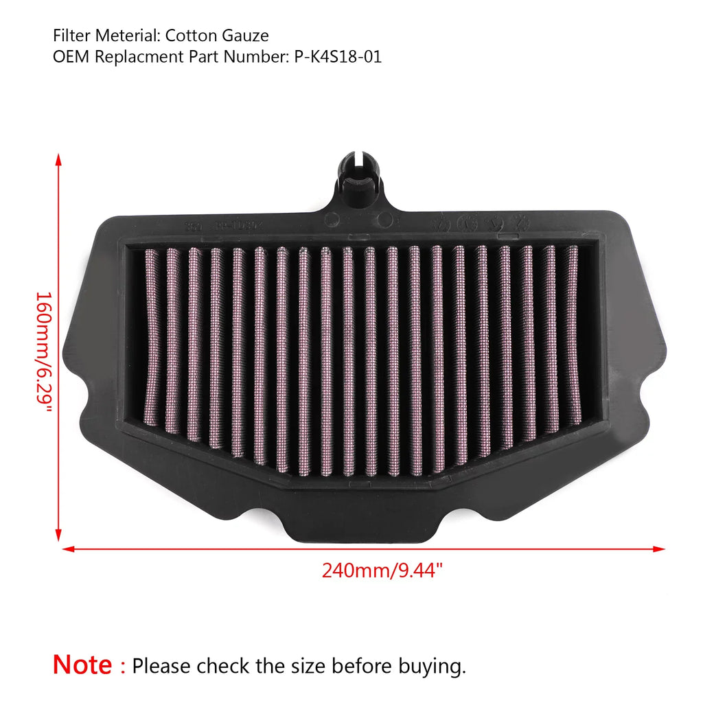 For Filter Motor ABS P-K4S18-01 2018 Genic Ninja / Kawasaki Air 400