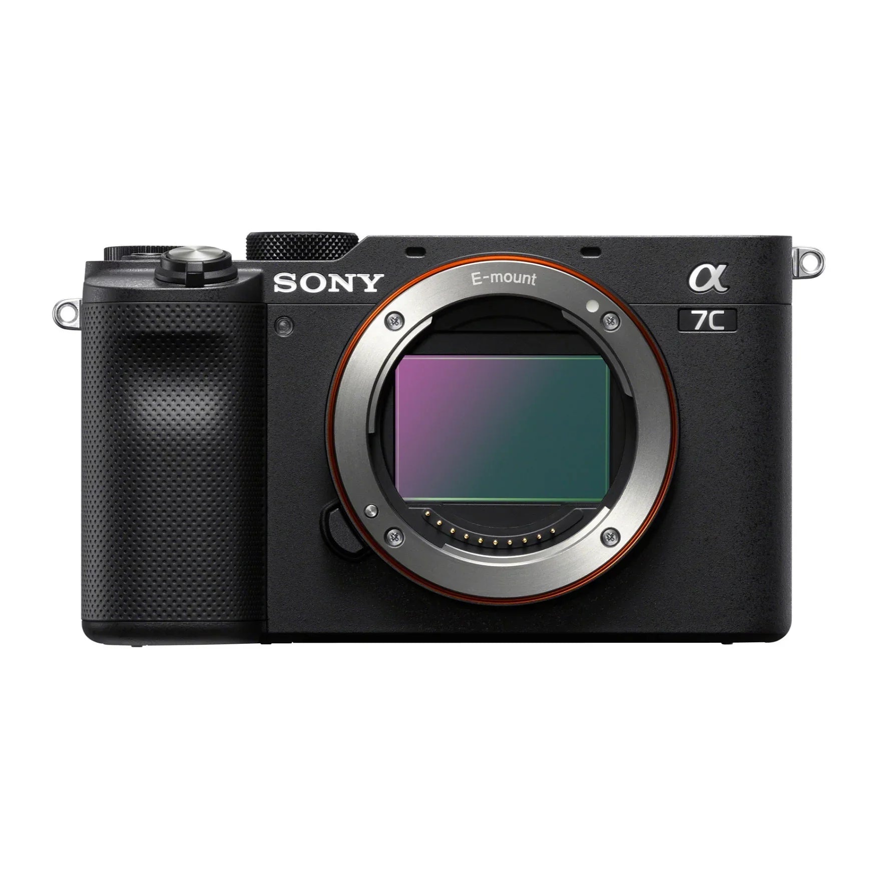 Full-Frame Camera (Black) a7C Alpha Compact Mirrorless Body Bundle Sony