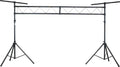 Light 10 Bars Portable Ft 200 Stand Capacity Chauvet DJ T Trussing lb w/ CH-31 -
