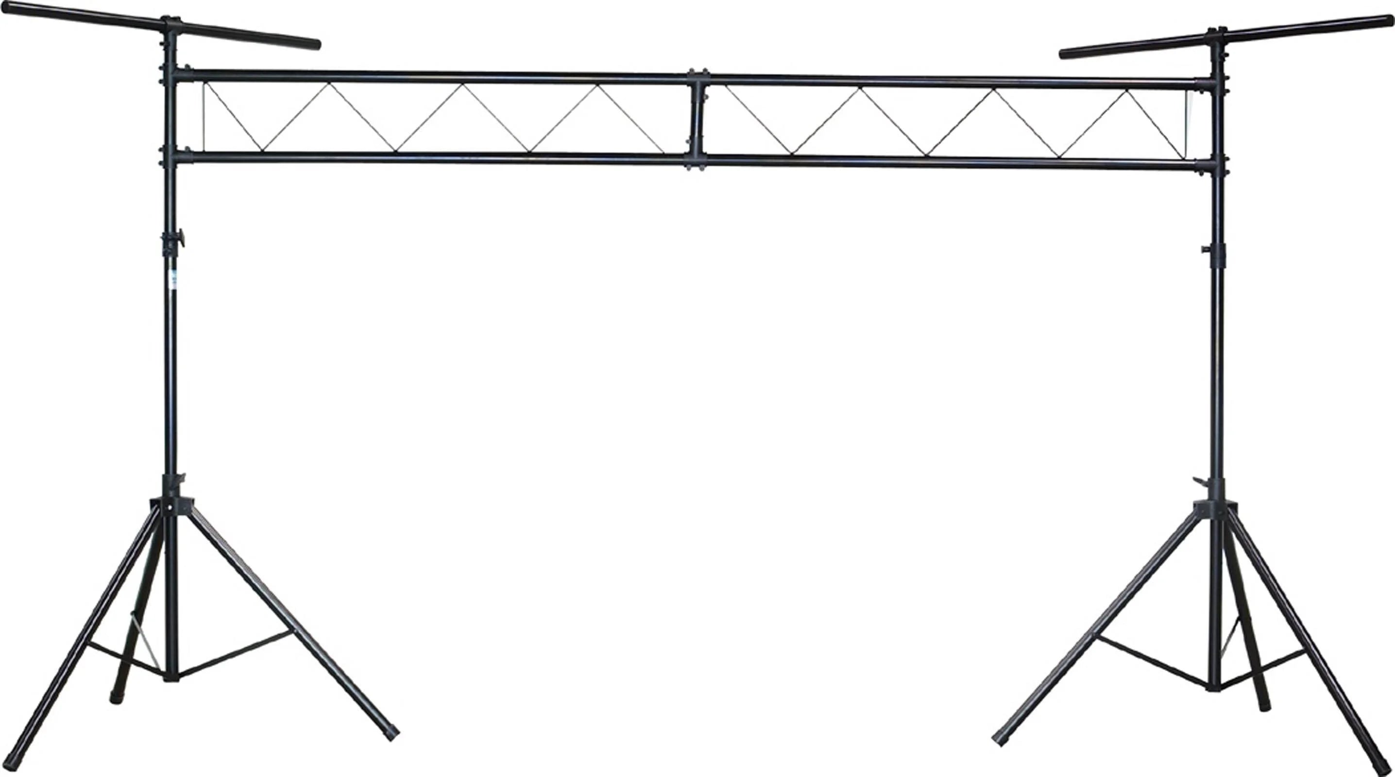 Light 10 Bars Portable Ft 200 Stand Capacity Chauvet DJ T Trussing lb w/ CH-31 -