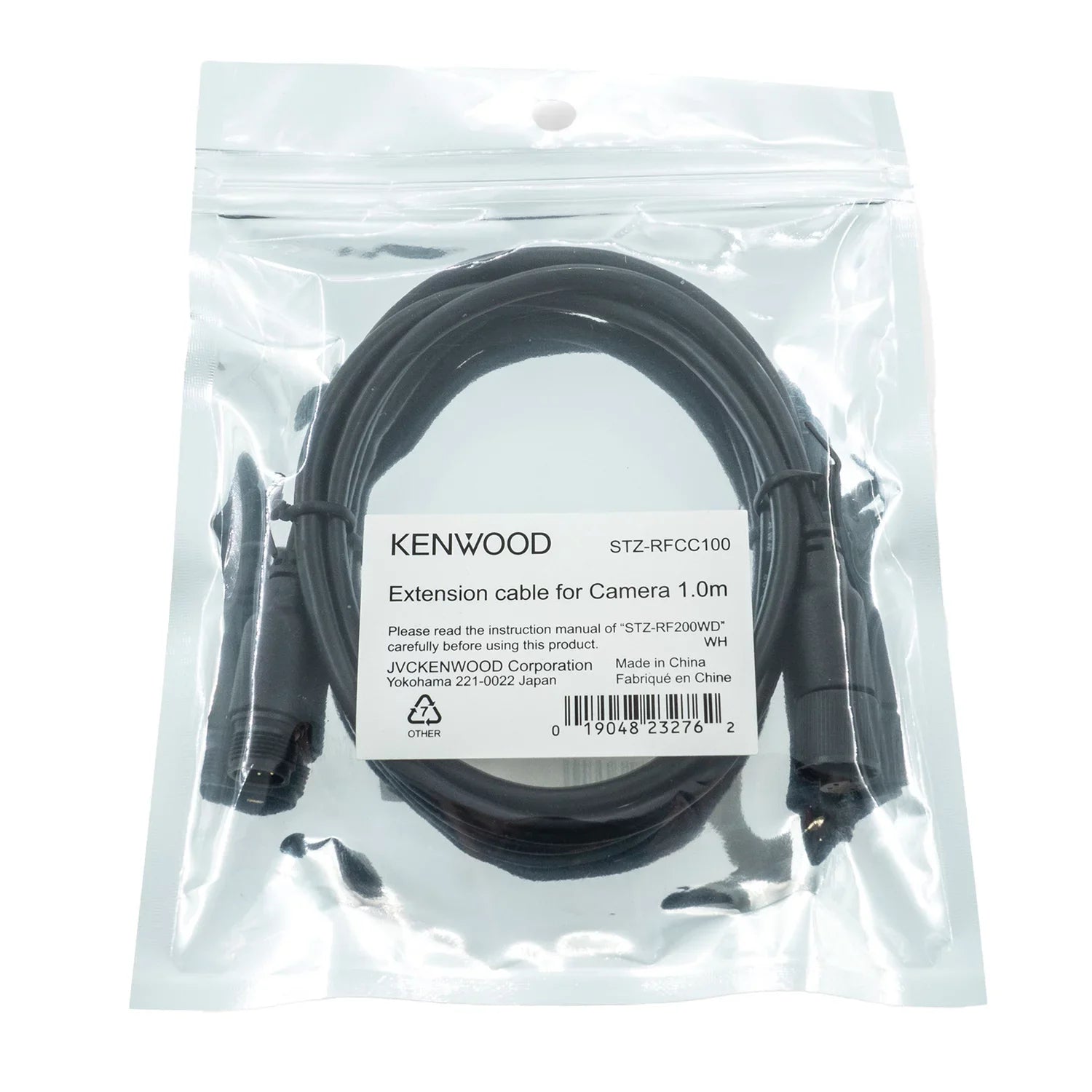 (3.2 Action STZ-RFCC100 Cable Camera Front-and-Rear Motorsports Extension KENWOOD Ft.) for STZ-RF200WD System KENWOOD Camera