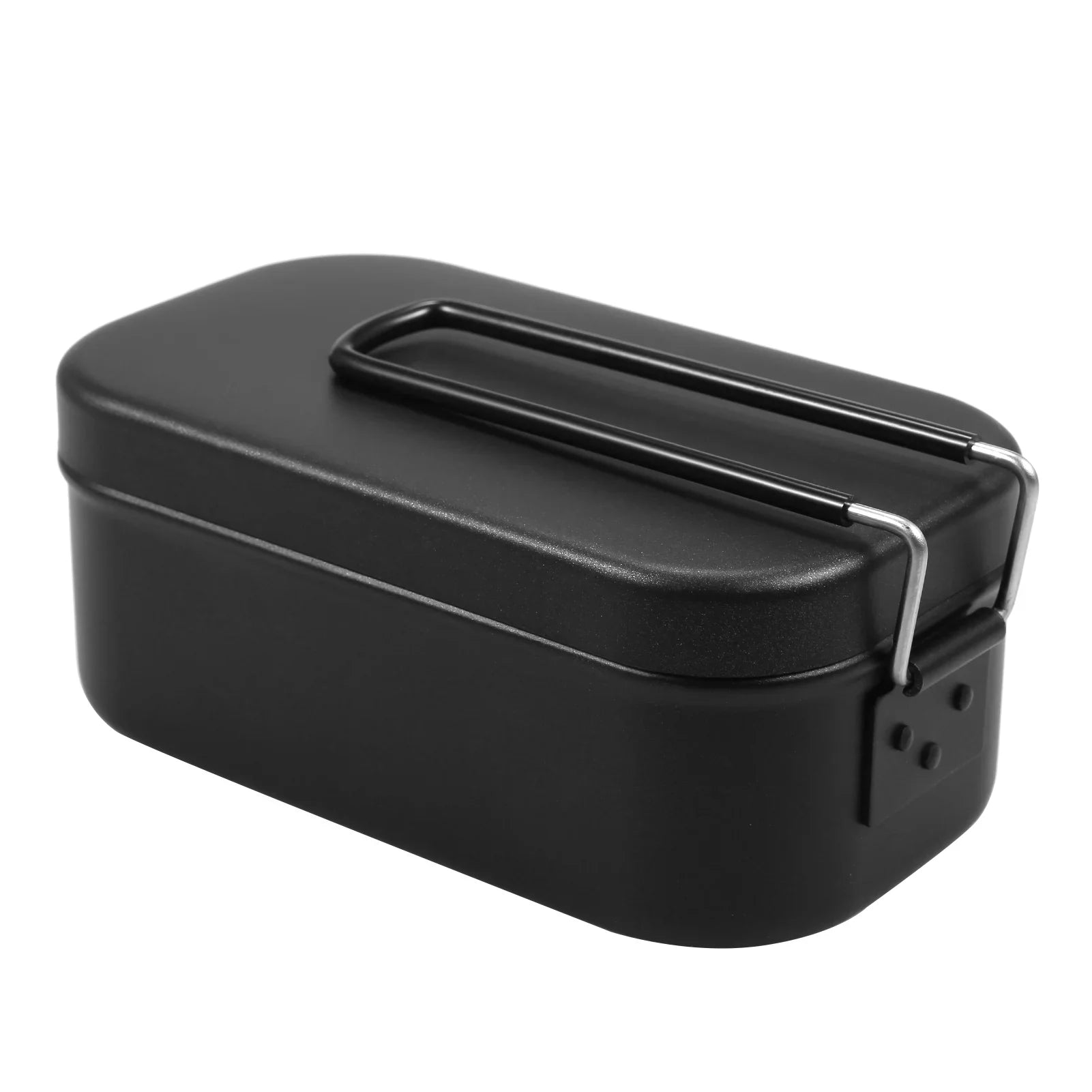 Backpacking Box 4pcs Steaming Kit Tomshine Rack Board Mess Camping Mountaineering 800ml Cutting Fishing Cookware for Lunch with Hiking