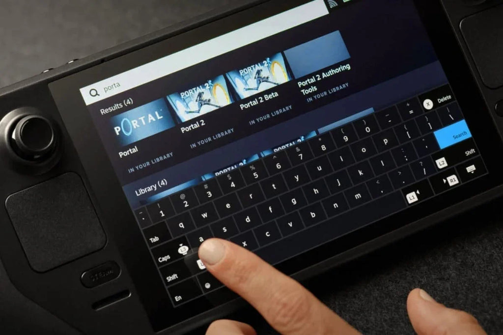 Black 256gb Valve Handheld System Steam Deck Console