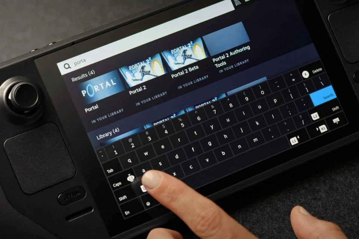 Black 256gb Valve Handheld System Steam Deck Console