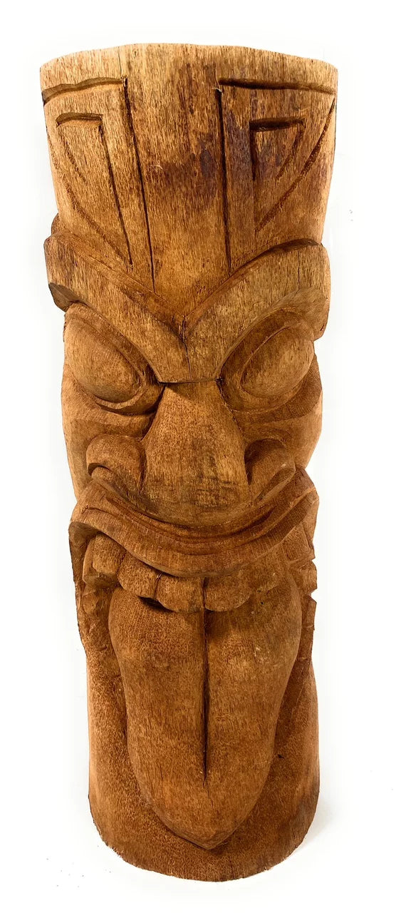 '- Tiki 20" Hospitality Outdoor #lbj305450n Statue Pool Decor | Maori
