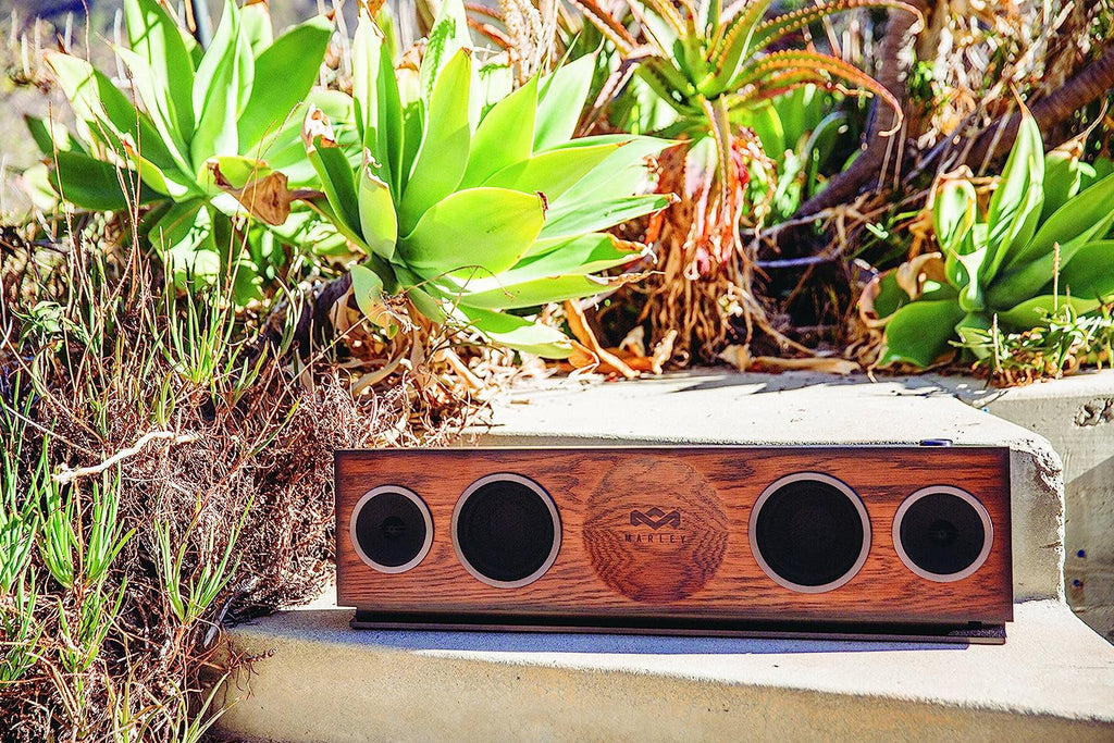 Home House High-Definition Certified Solid 220 Hi-Fi Watt Woofers, Stereo Premium 2 1 System, Regal High-Output Foundation Tweeters, 3.5 FSC Oak Baffle, Power, x EM-DA002-RG Audio One Marley, of