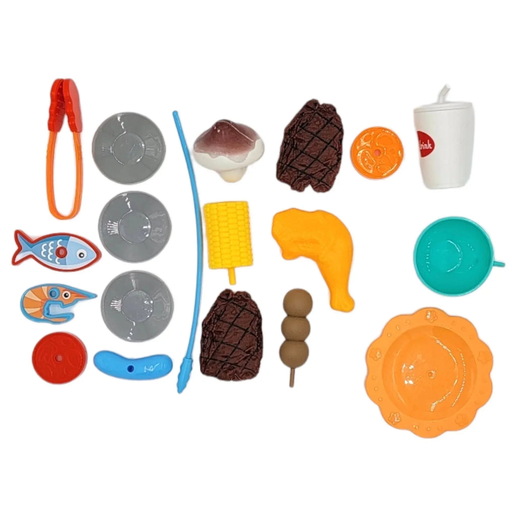 Pretend Outside Set 3+ Toy for Grill Ages Play Pack n GN Kitchen Interactive Kids BBQ Play Universe