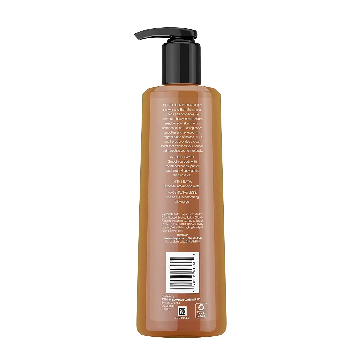 Pack 16 5 Rainbath Ounce Gel Refreshing and Shower Bath Neutrogena Original