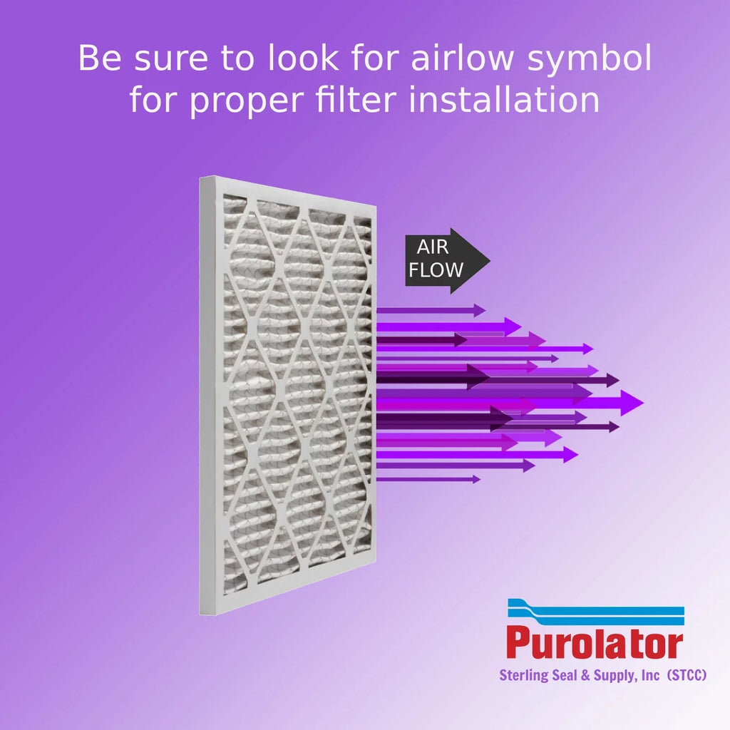 Pleated Air Purolator DMK80 Pack) Filter, 18x18x2, Extended MERV Mechanical (6 8, Surface