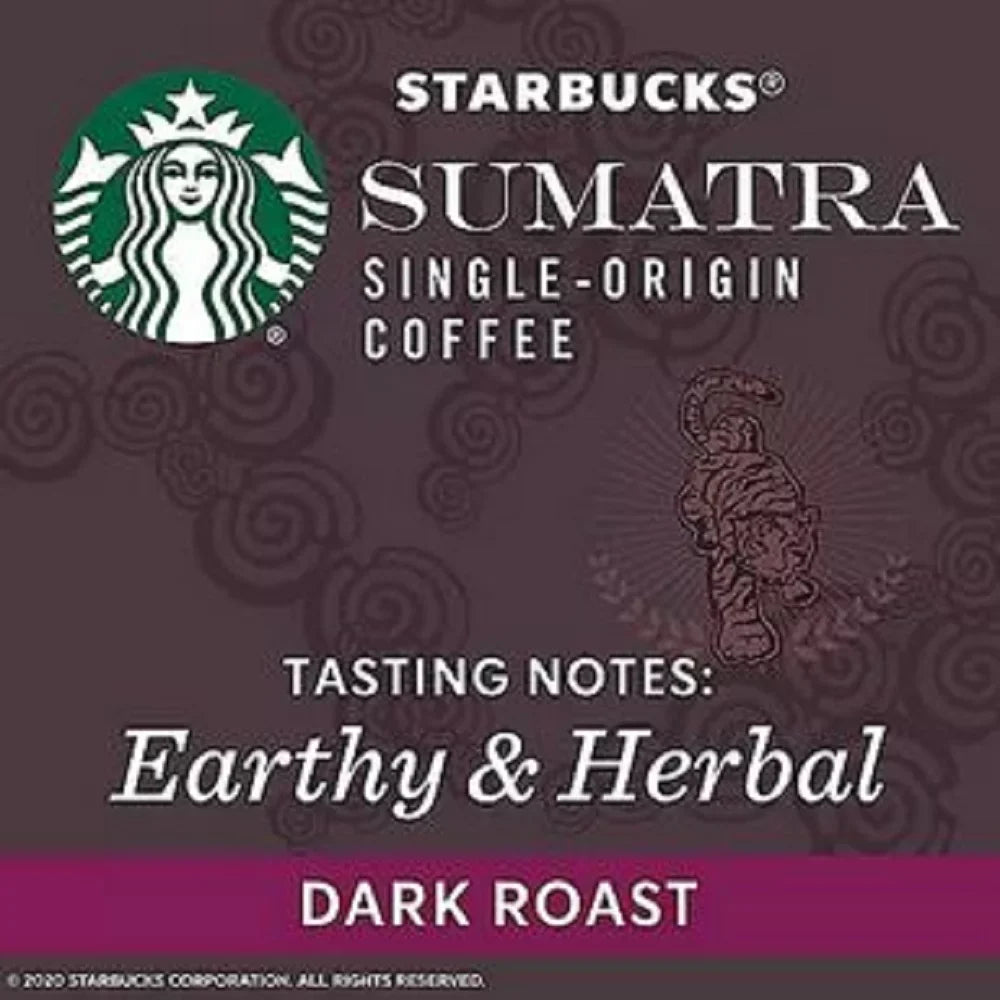 ct.) Starbucks (72 Sumatra K-Cups Coffee Single-Origin