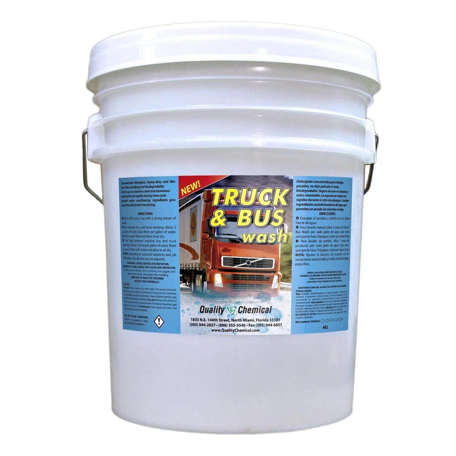 & pail Bus Truck - 5 Wash gallon