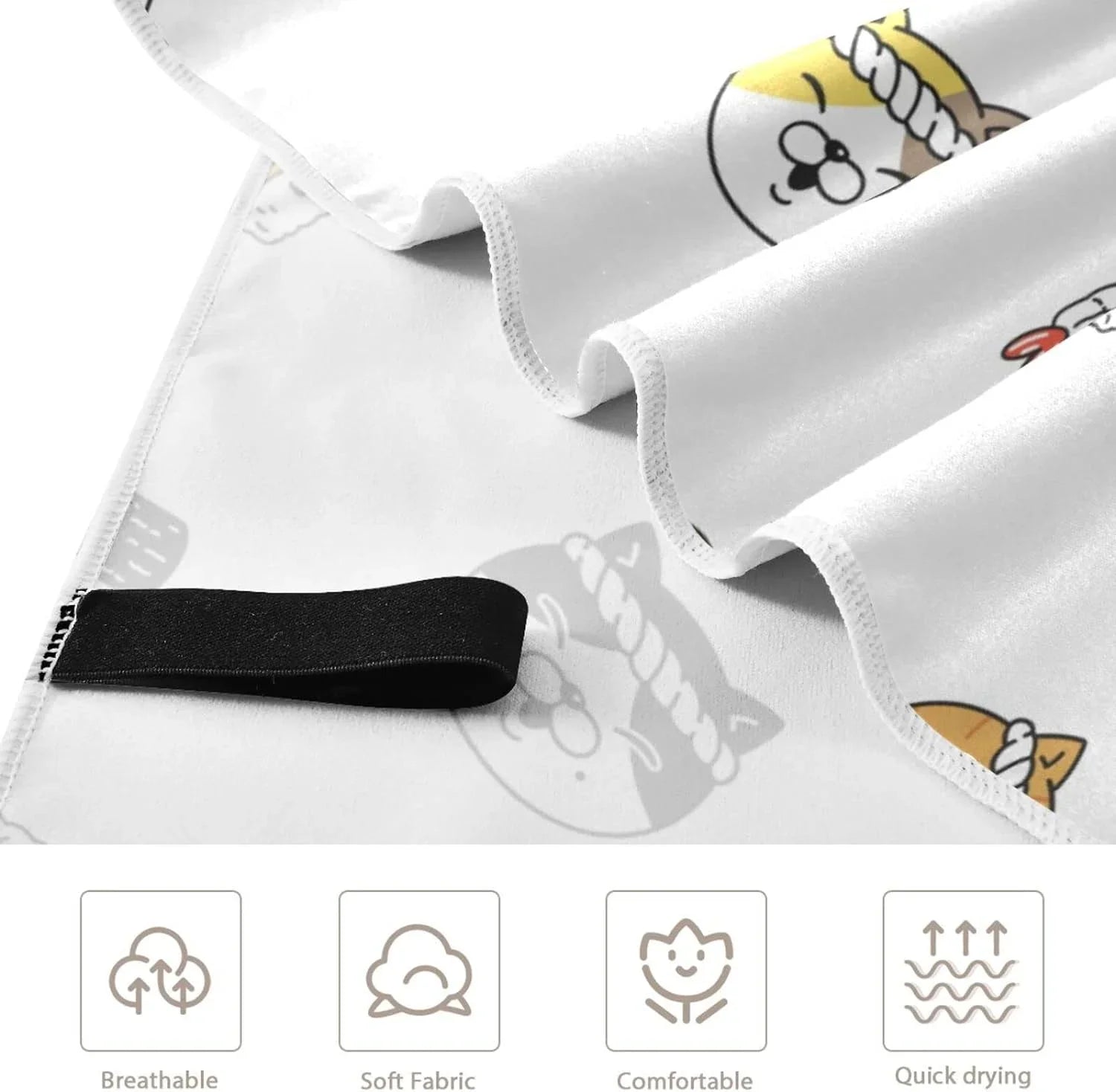 Sushi - Towel Lightweight for Bestwell Compact Super Absorbent Camping Quick Dry Holiday£¨164£© Oversized Towels - Travel Beach Kitten Towel Swimming Chef