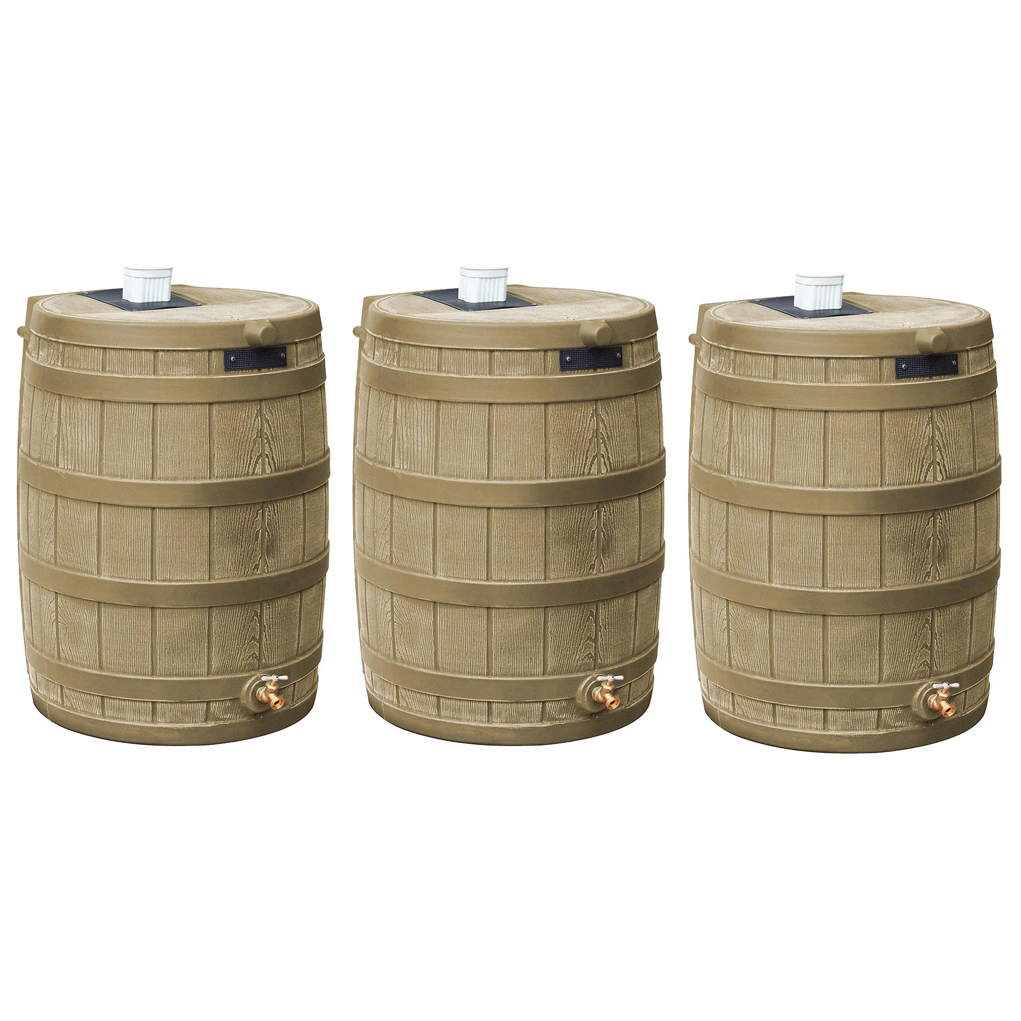 50 Rain Pack) Collector, Good Ideas Plastic (3 Water Wizard Barrel Gallon