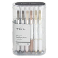Pens Barrel, Pack 12 Point, Black 1.0 Ink, Retractable TUL? mm, Medium Pearl Of Ballpoint BP Pens, Series White