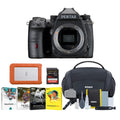 Card Memory Bundle Monochrome Camera K-3 Pentax Drive Mark Body with Bundle Hard (Black) and Accessory III
