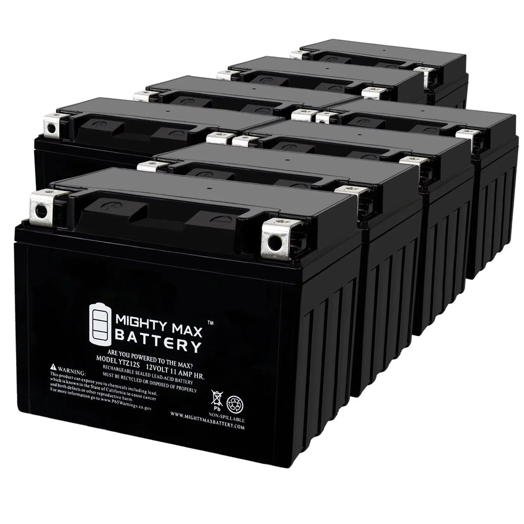 11Ah - 5SE-H2100-01-00 8 with YTZ12S Replacement Pack compatible Yamaha 12V Battery