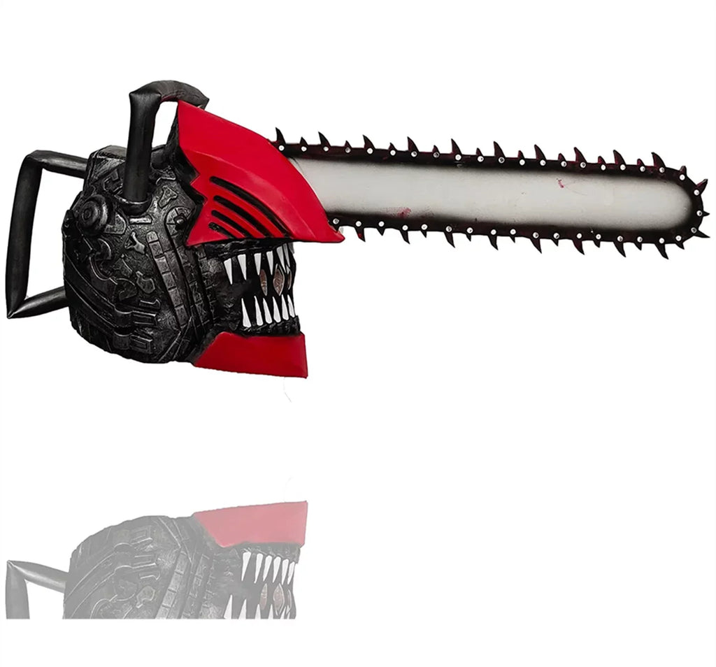 Helmet Party Costume Cosplay Handsaw Props Cosplay Christmas Prop Anime Mask Denji Man Fancy Chainsaw