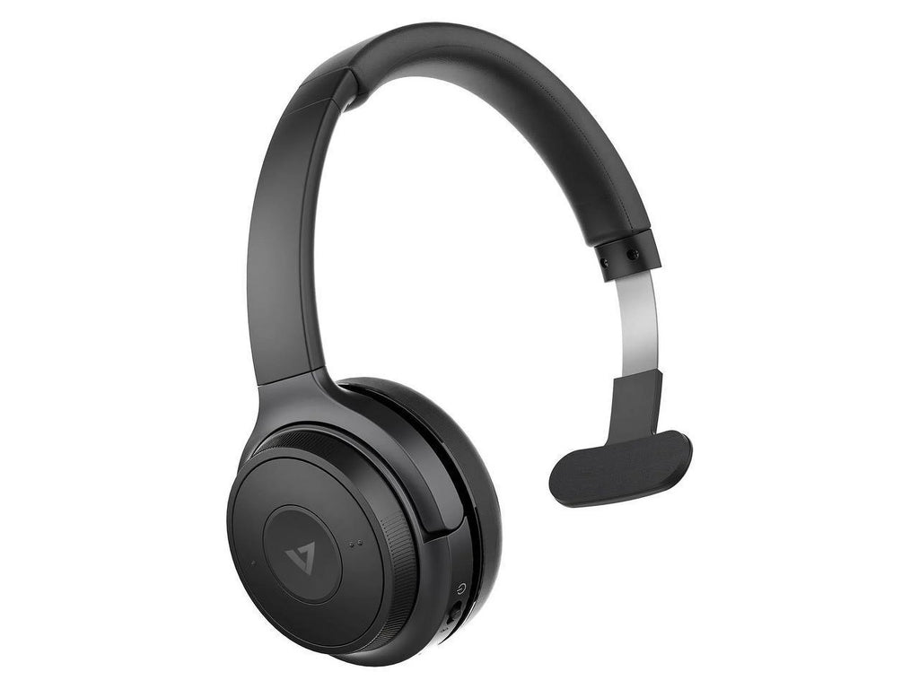 Gray/Black Headset Ear V7 On Mono (HB605M) Wireless