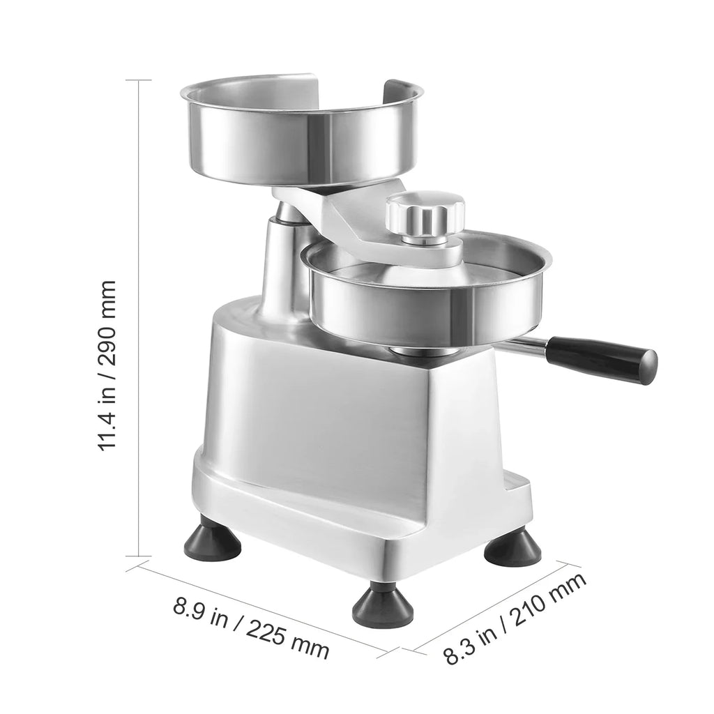 4"/5"/6" Patty Press Machine Commercial SKYSHALO Forming Burger Maker Hamburger