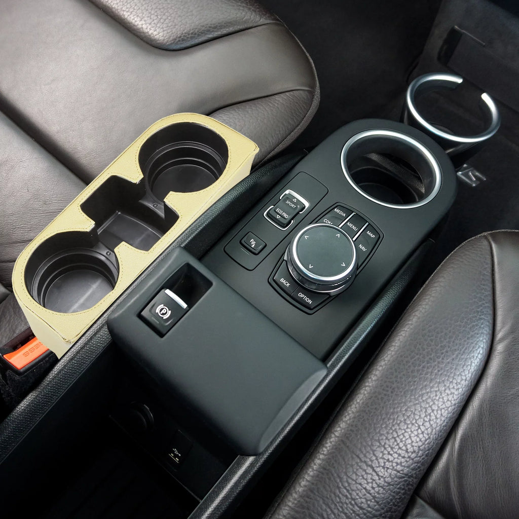 Car Car Cup Pocket Storage Gap Seat Box Multi-function Holder Side Beige Filler Seat Console Organizer