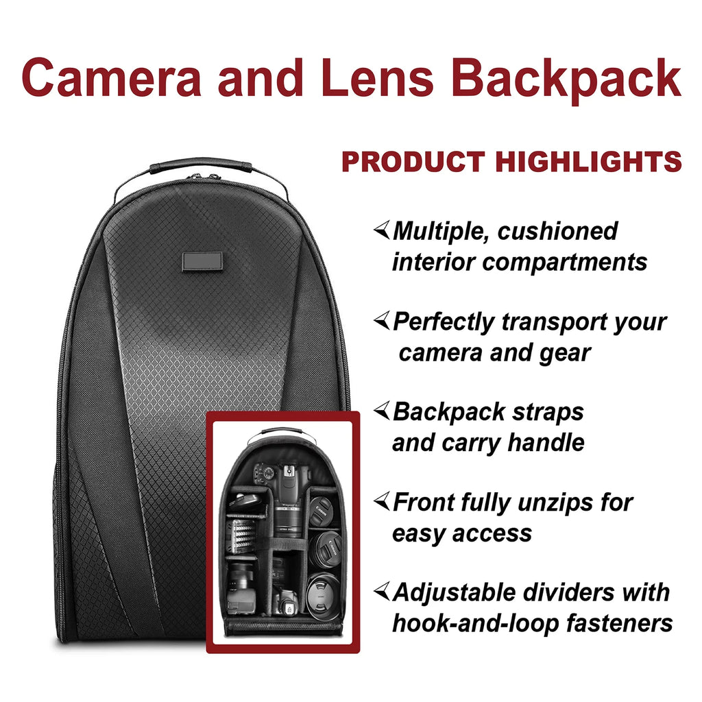 18-55mm, Card, Lens, 90D and Bundle 64GB Flash, SanDisk Tripod Backpack, 75-300mm with ZeeTech Camera DSLR EOS Accessory Canon