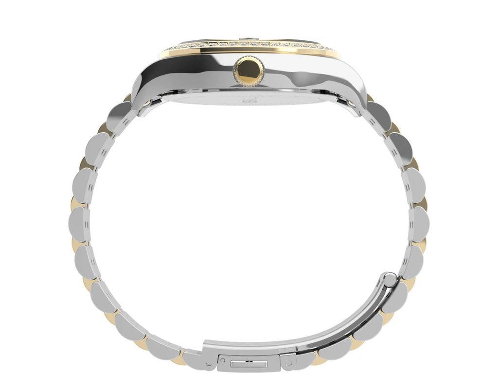 Legacy with Women's Watch Bracelet Waterbury Swarovski? Crystals 34mm Stainless Steel Timex