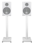 White Stands Rockville in Recording Steel Monitor Studio 29" RS29W Pair Studio