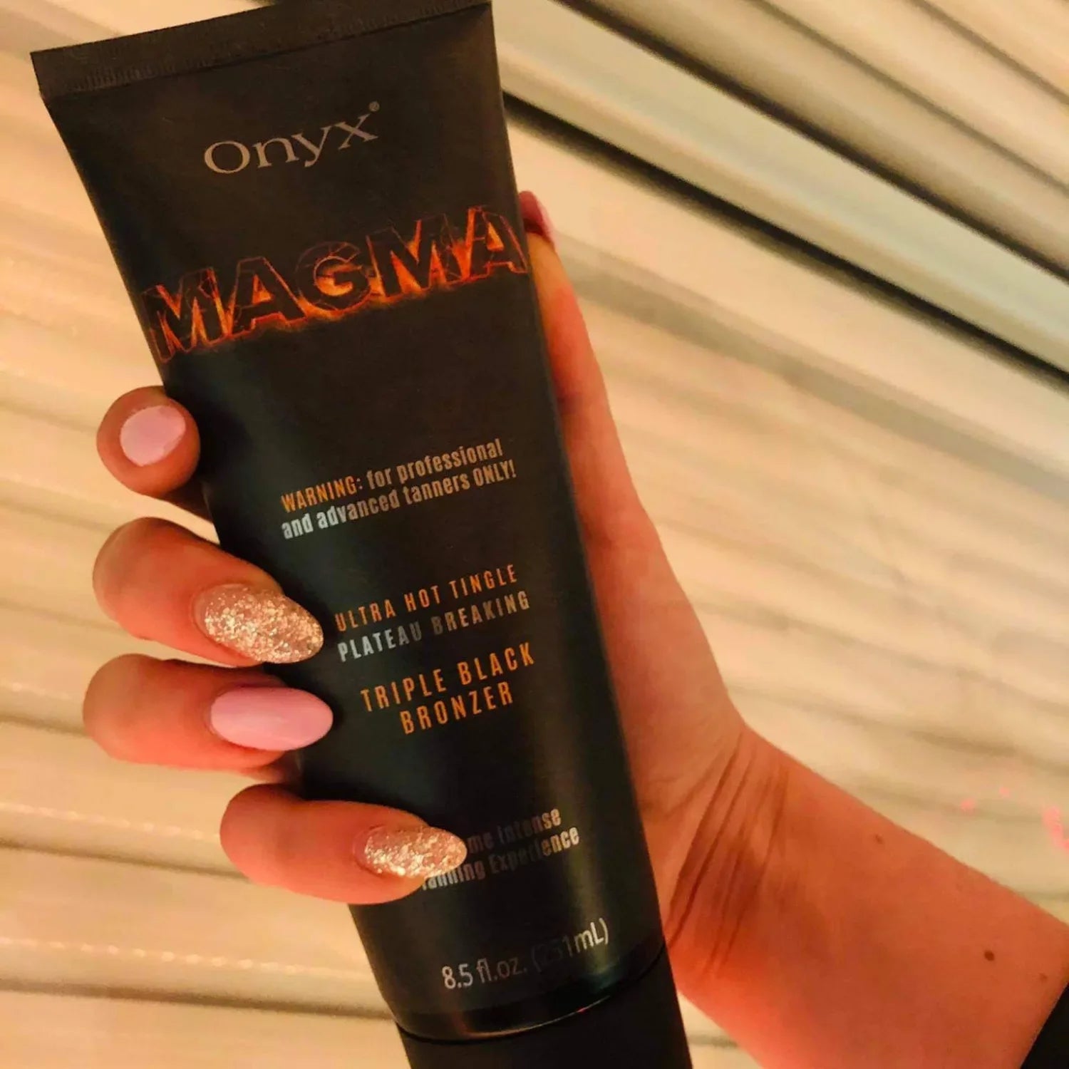 Only Onyx for Ultra Black Bronzer Advanced Tanners Triple Hot Magma