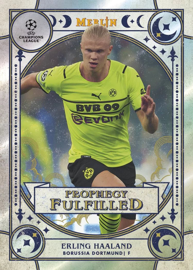2021-22 Blaster Topps Champions Merlin UEFA Box League
