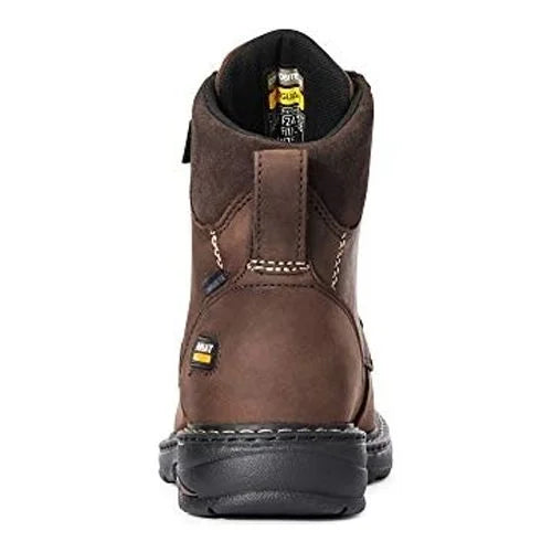 Casey Brown 6" Internal Toe Metatarsal - 10033995 Composite Oily Work WORK OILY Guard Distressed ARIAT Womens Boot