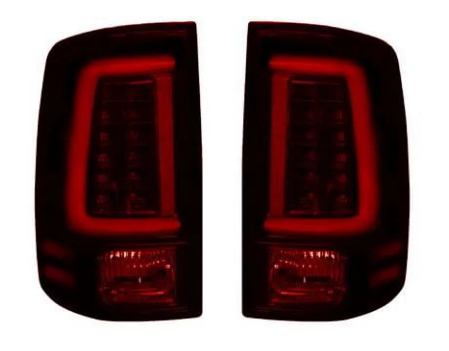 3500 or 09-14 2500 10-14 Ram 264369RBK Tail Dodge RECON RAM and 1500 Red-Smoked