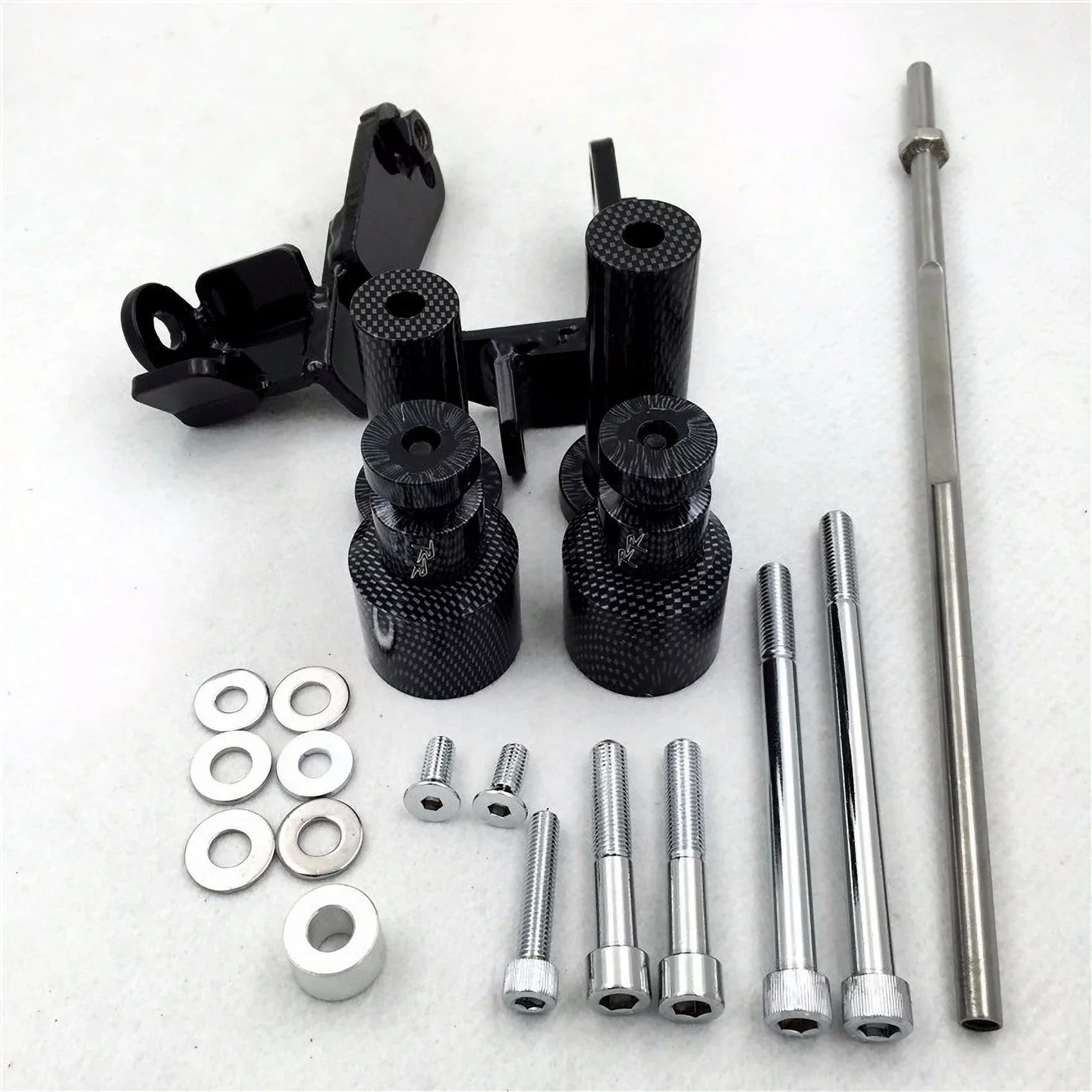 HTT-MOTOR Frame Suzuki 99-07 GSX Slider GSXR1300 Spools Hayabusa Swingarm 1300R Carbon for