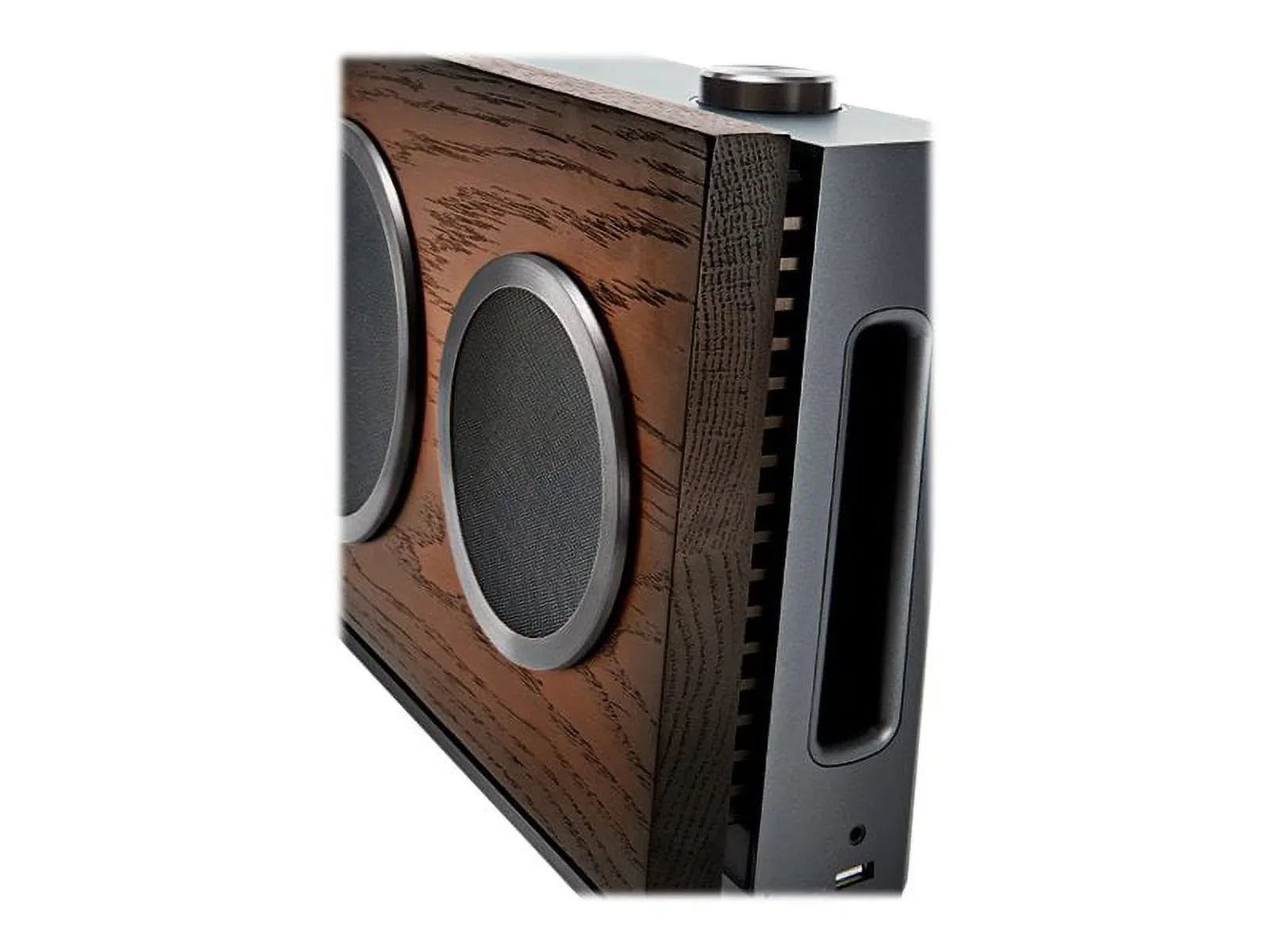 Home House High-Definition Certified Solid 220 Hi-Fi Watt Woofers, Stereo Premium 2 1 System, Regal High-Output Foundation Tweeters, 3.5 FSC Oak Baffle, Power, x EM-DA002-RG Audio One Marley, of