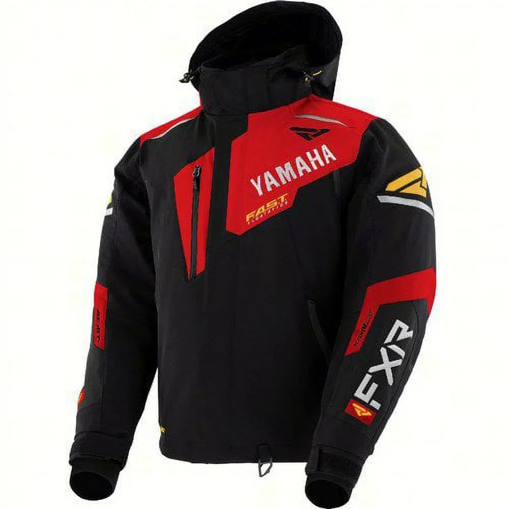 Xl; 220016142916 Jacket, Mens Renegade 220-01614-29-16 Fx Black/Red Yamaha